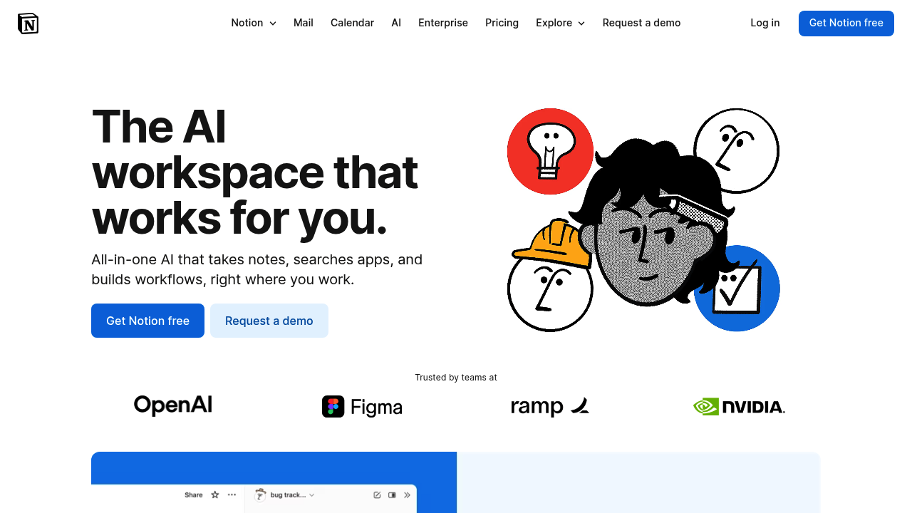 Notion AI screenshot