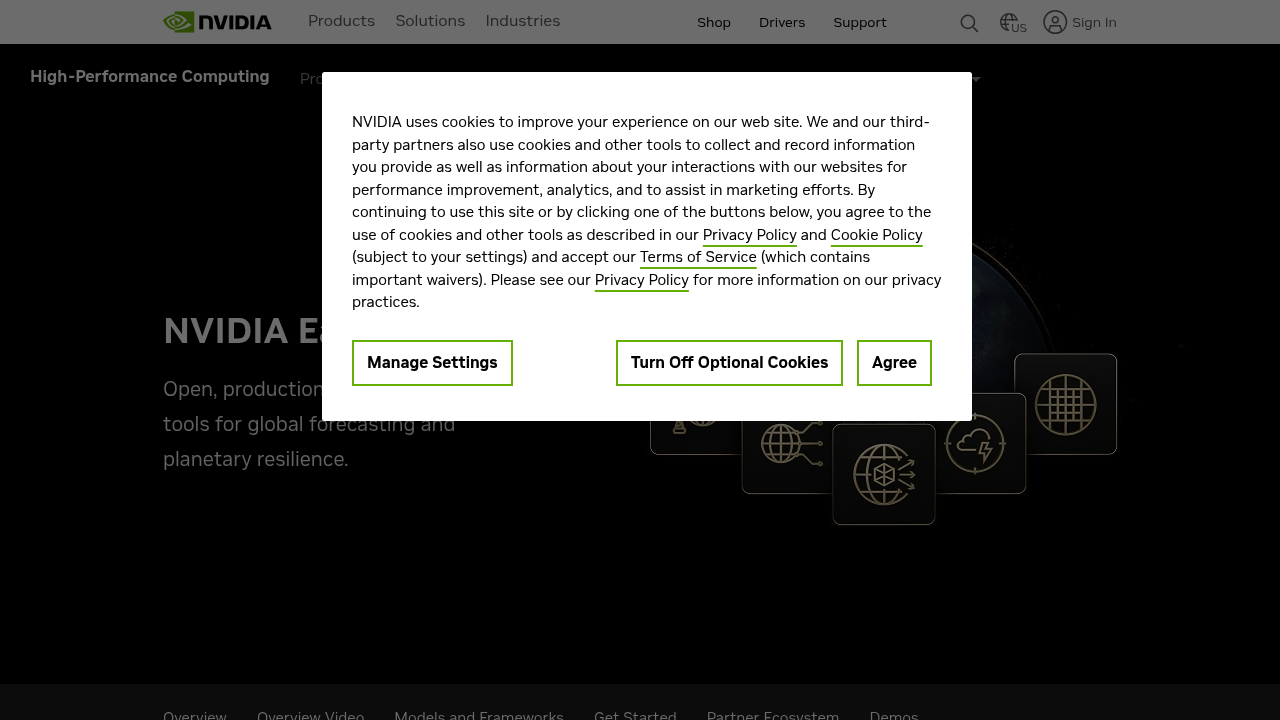 NVIDIA Earth-2 screenshot
