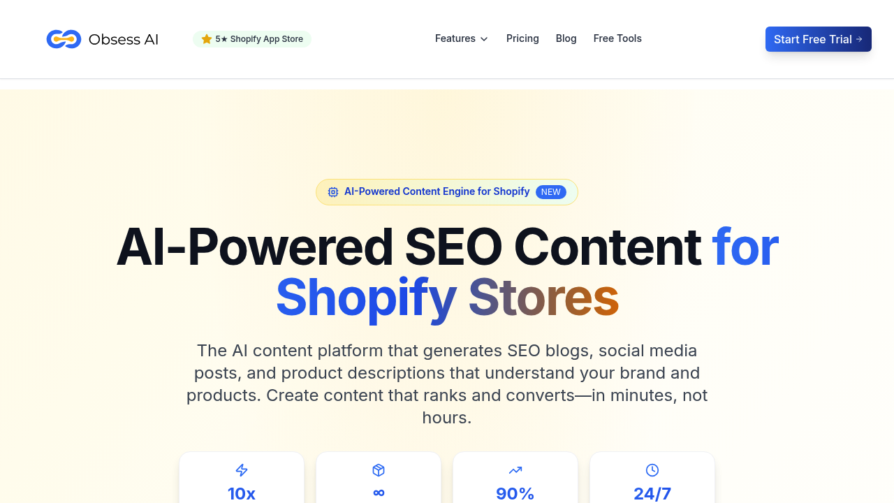 Obsess AI screenshot