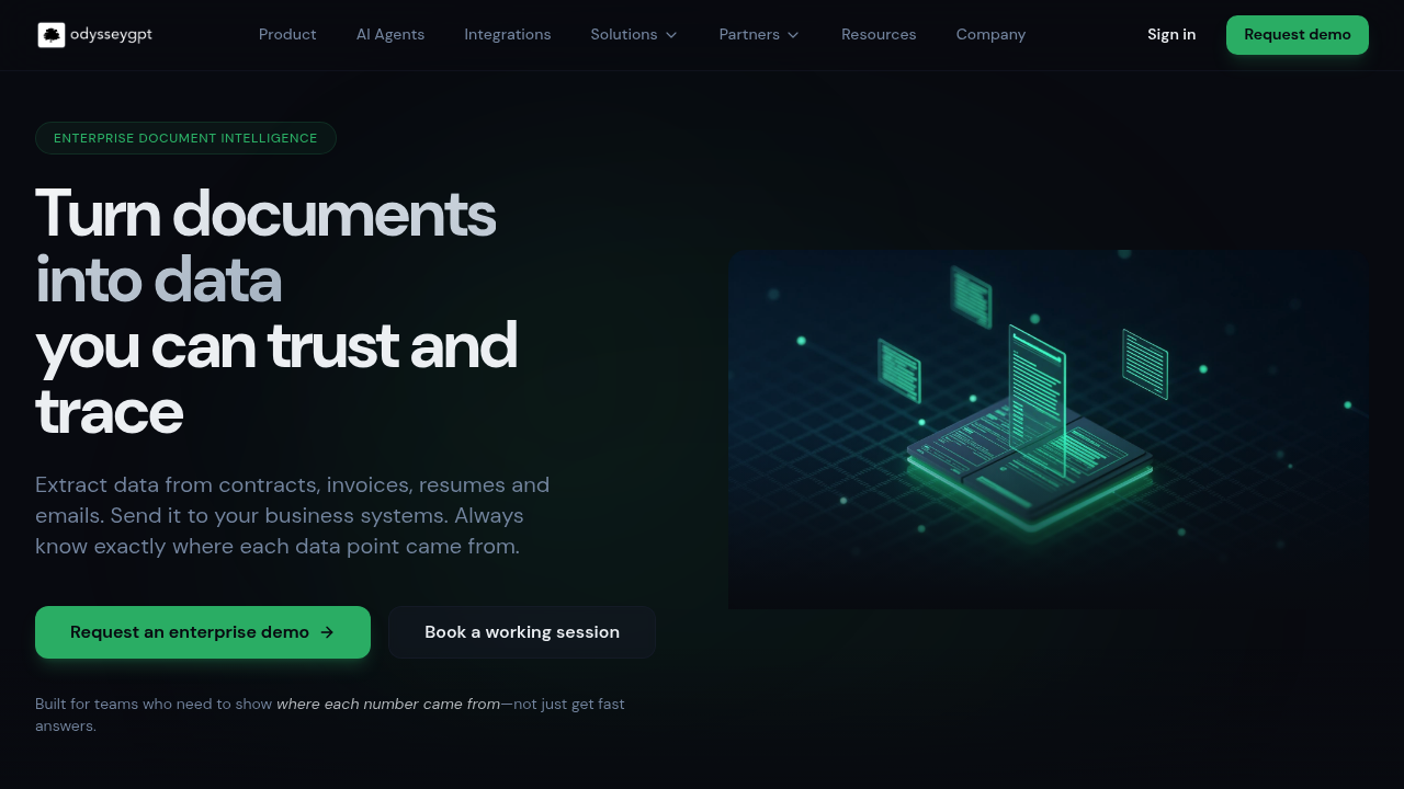 OdysseyGPT screenshot