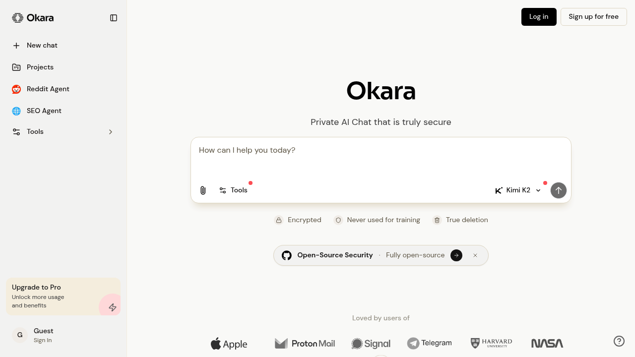 Okara screenshot