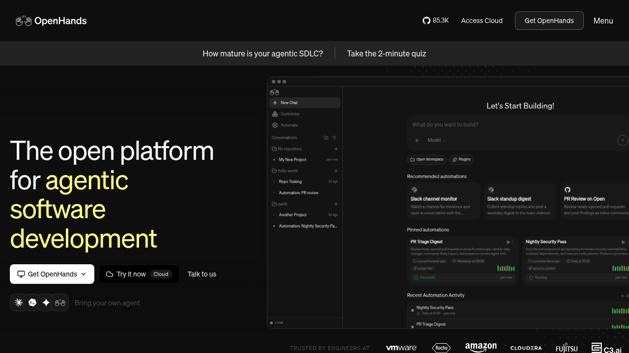 OpenHands screenshot