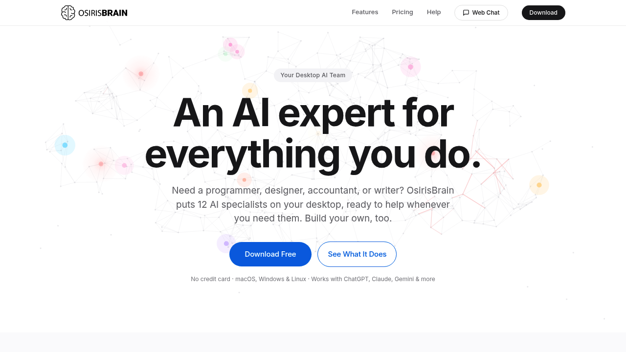 OsirisBrain screenshot