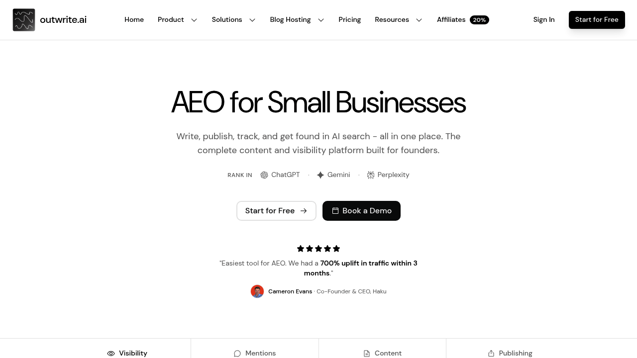 outwrite.ai screenshot