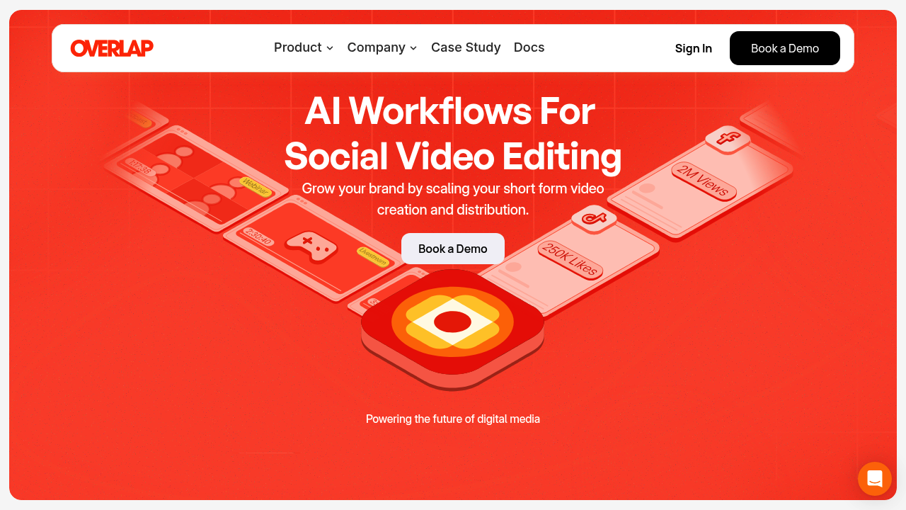 Overlap - AI that clips,  edits, and posts screenshot