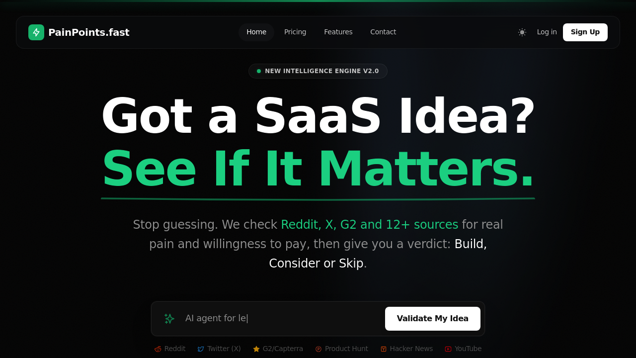 PainPoints.fast screenshot