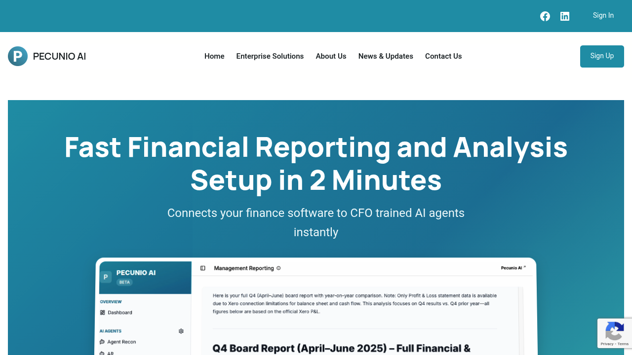 Pecunio AI screenshot
