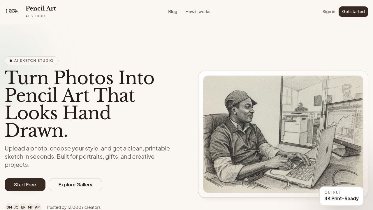 PencilArt screenshot