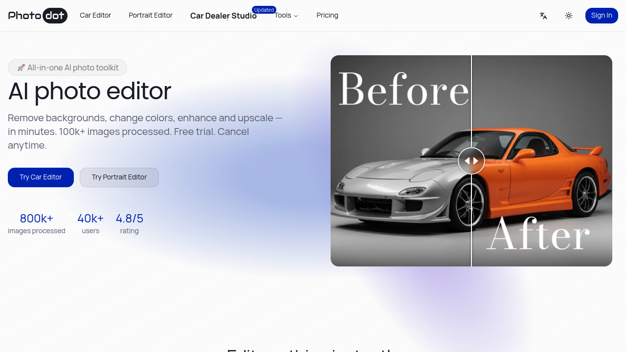 Photodot AI screenshot