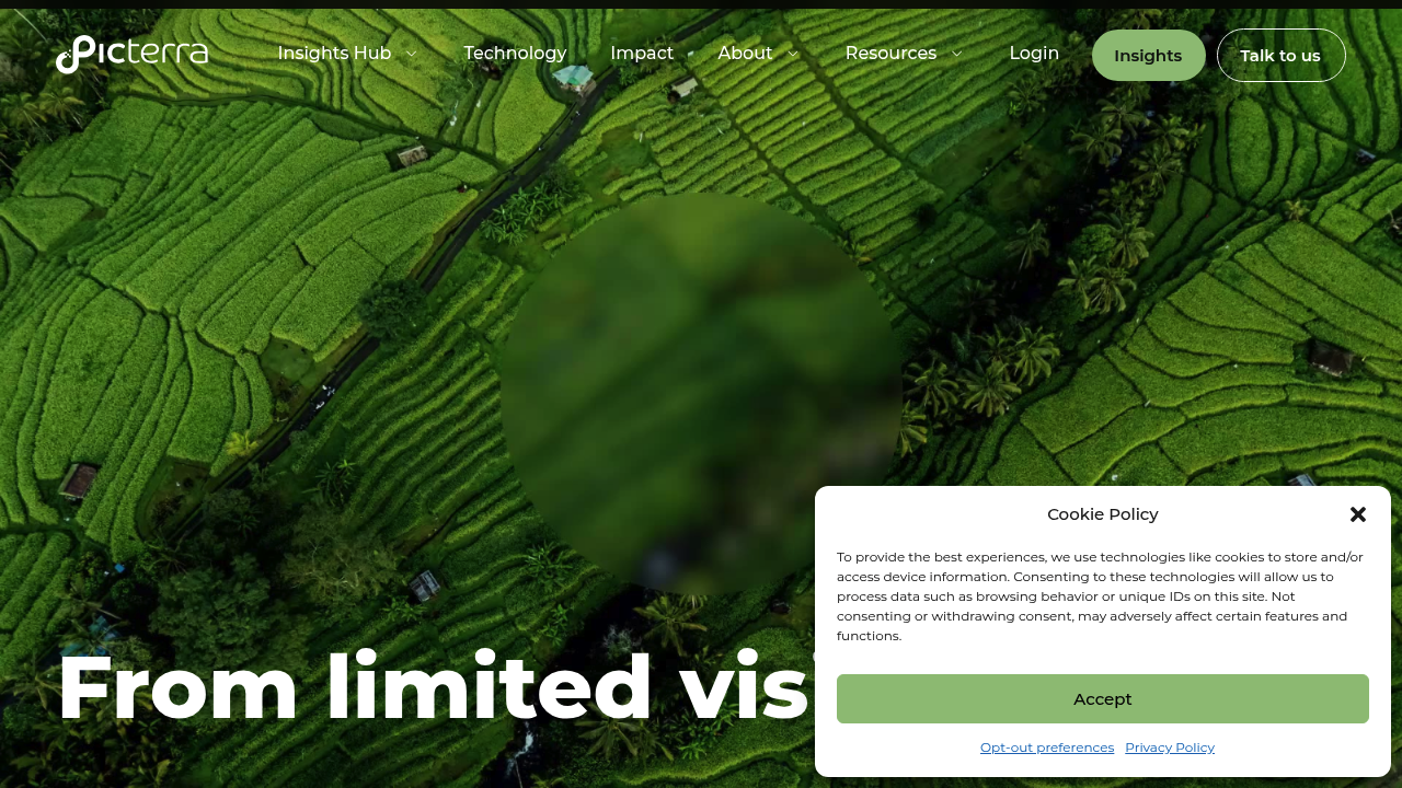 Picterra screenshot