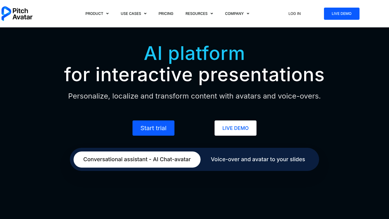 Pitch Avatar screenshot
