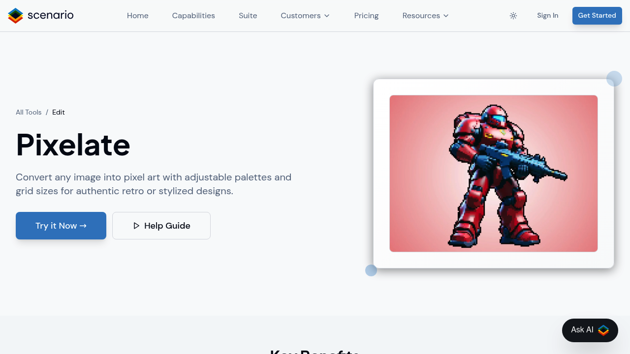Pixelicious screenshot