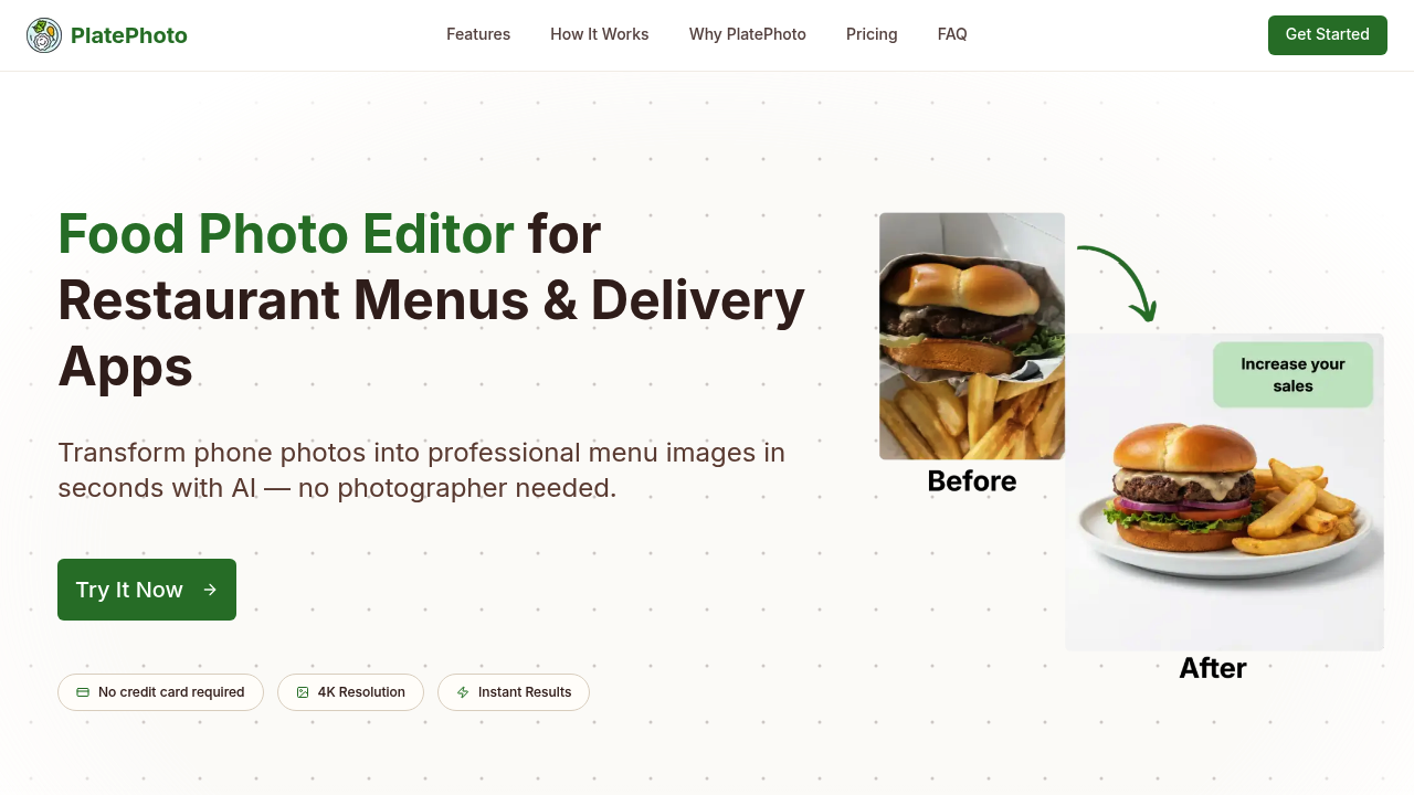 PlatePhoto screenshot
