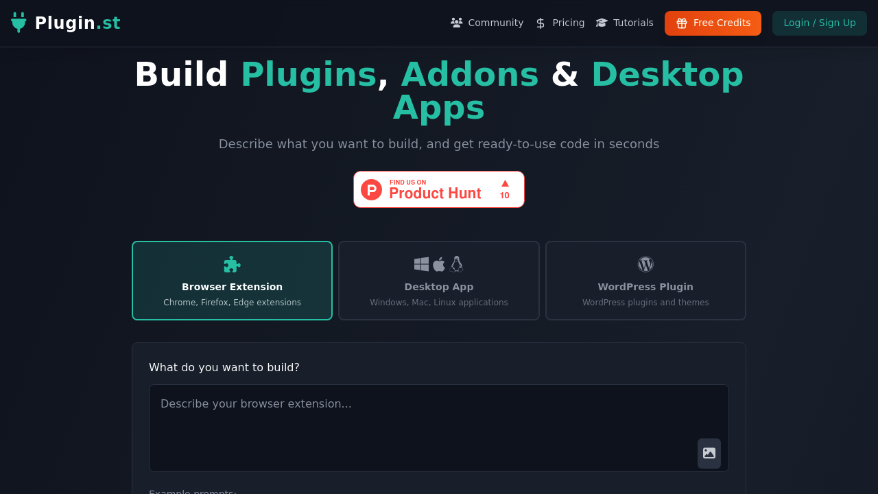 Plugin.st screenshot