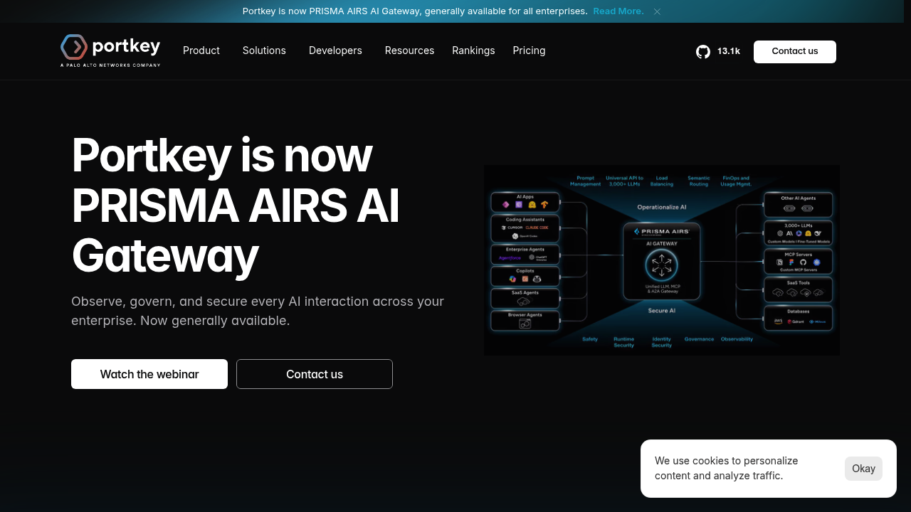 Portkey screenshot