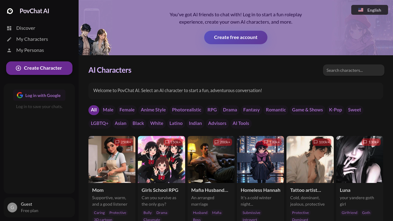 PovChat AI screenshot