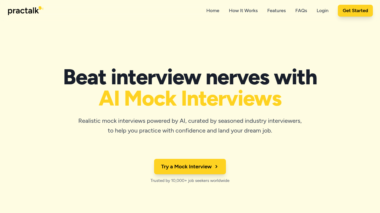PracTalk screenshot