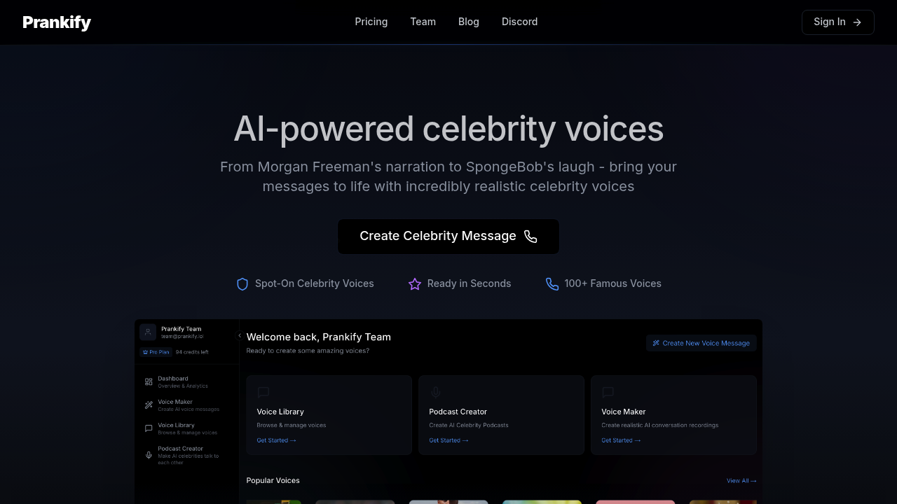 Prankify AI screenshot