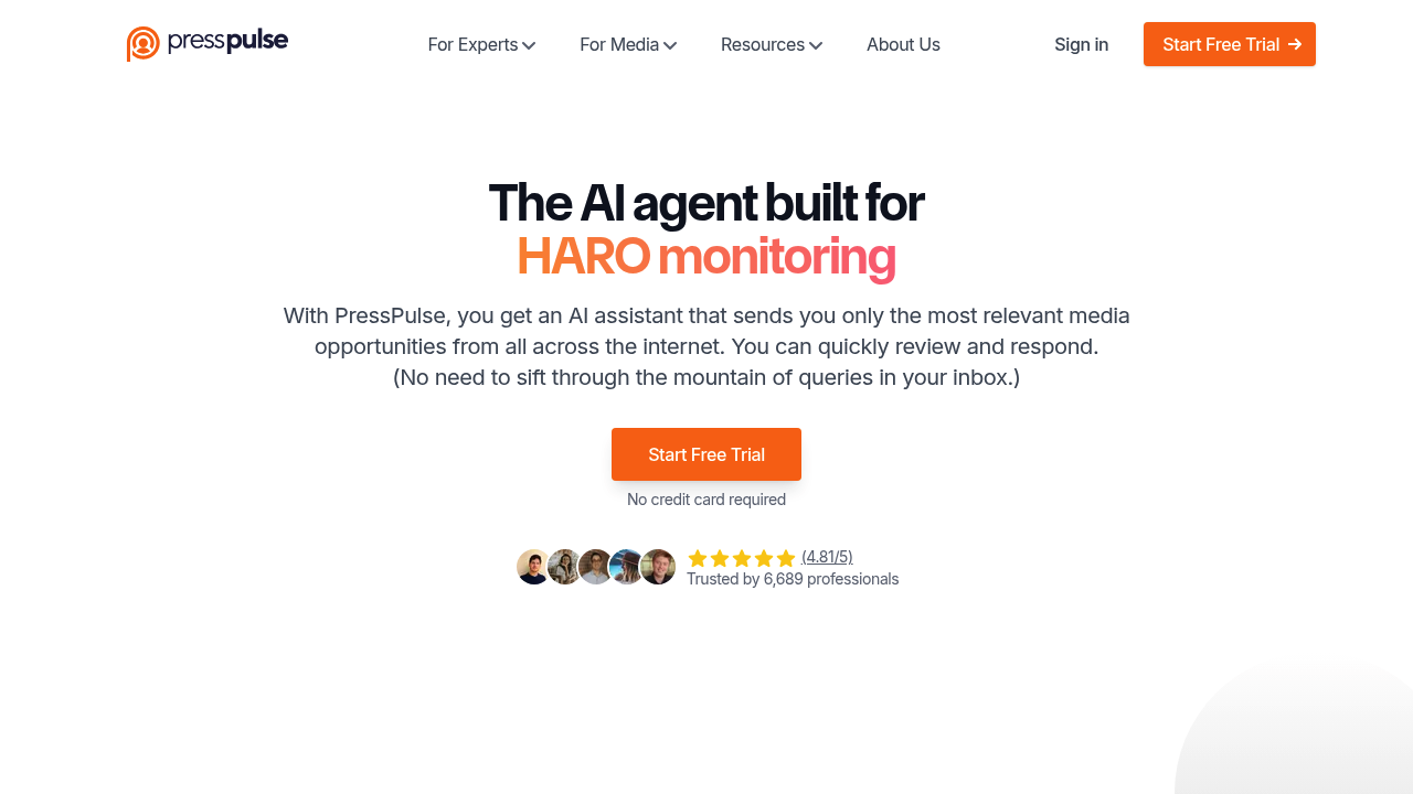 PressPulse AI screenshot