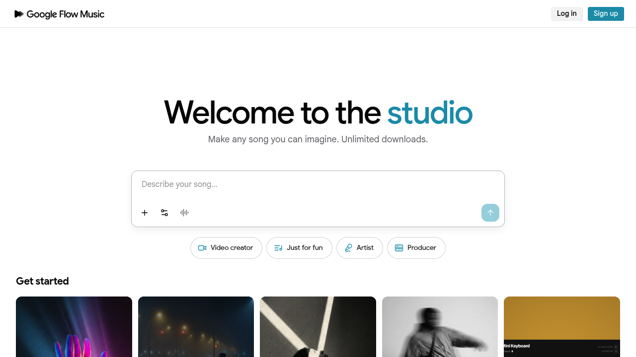 Producer.ai screenshot