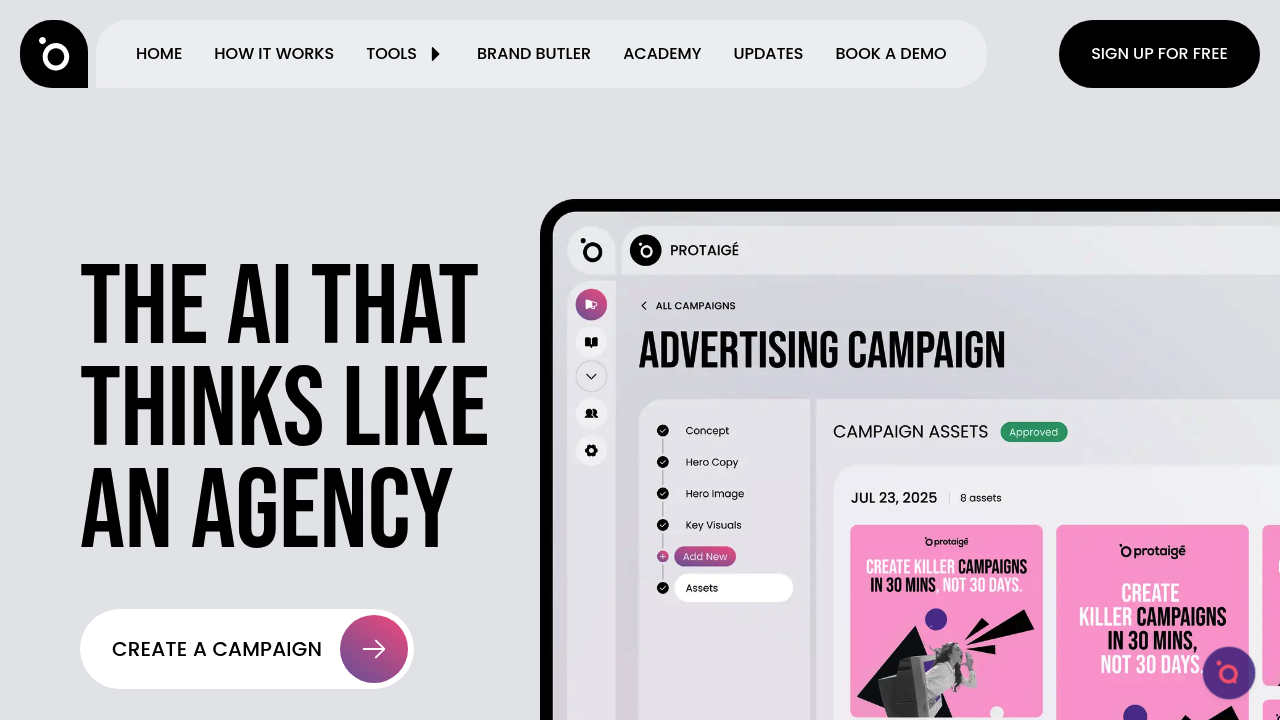 Protaigé screenshot