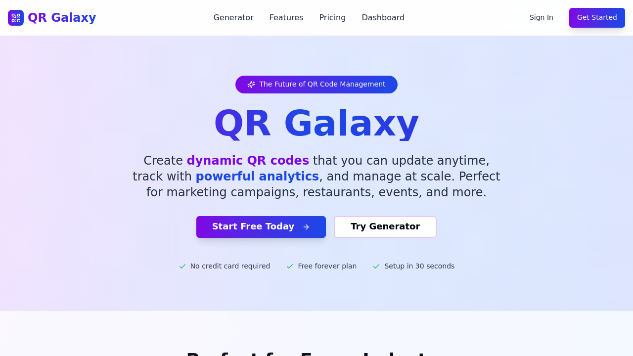 QR Galaxy screenshot
