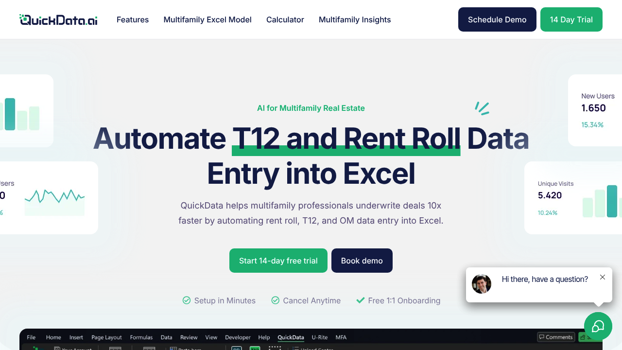 QuickData.ai screenshot