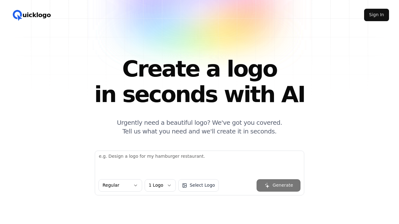 Quicklogo screenshot