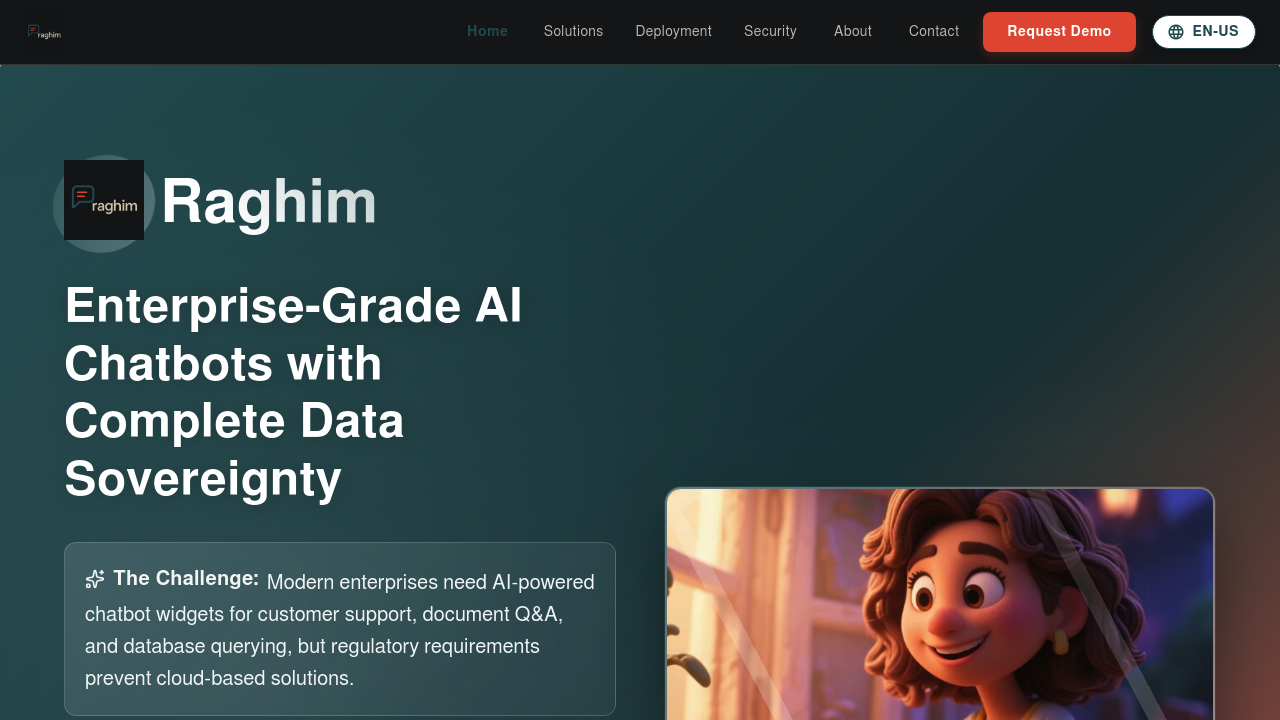 Raghim AI screenshot