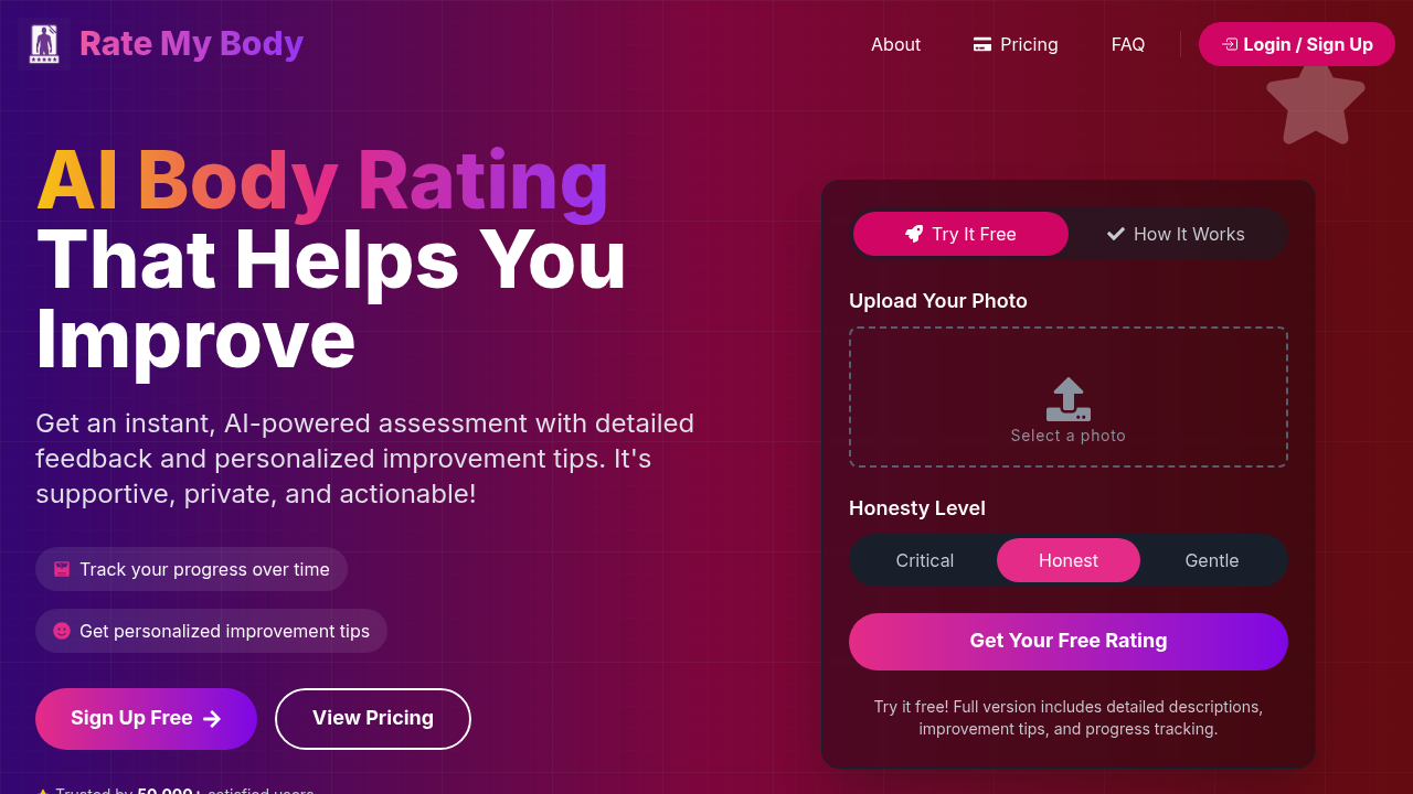 Rate My Body screenshot