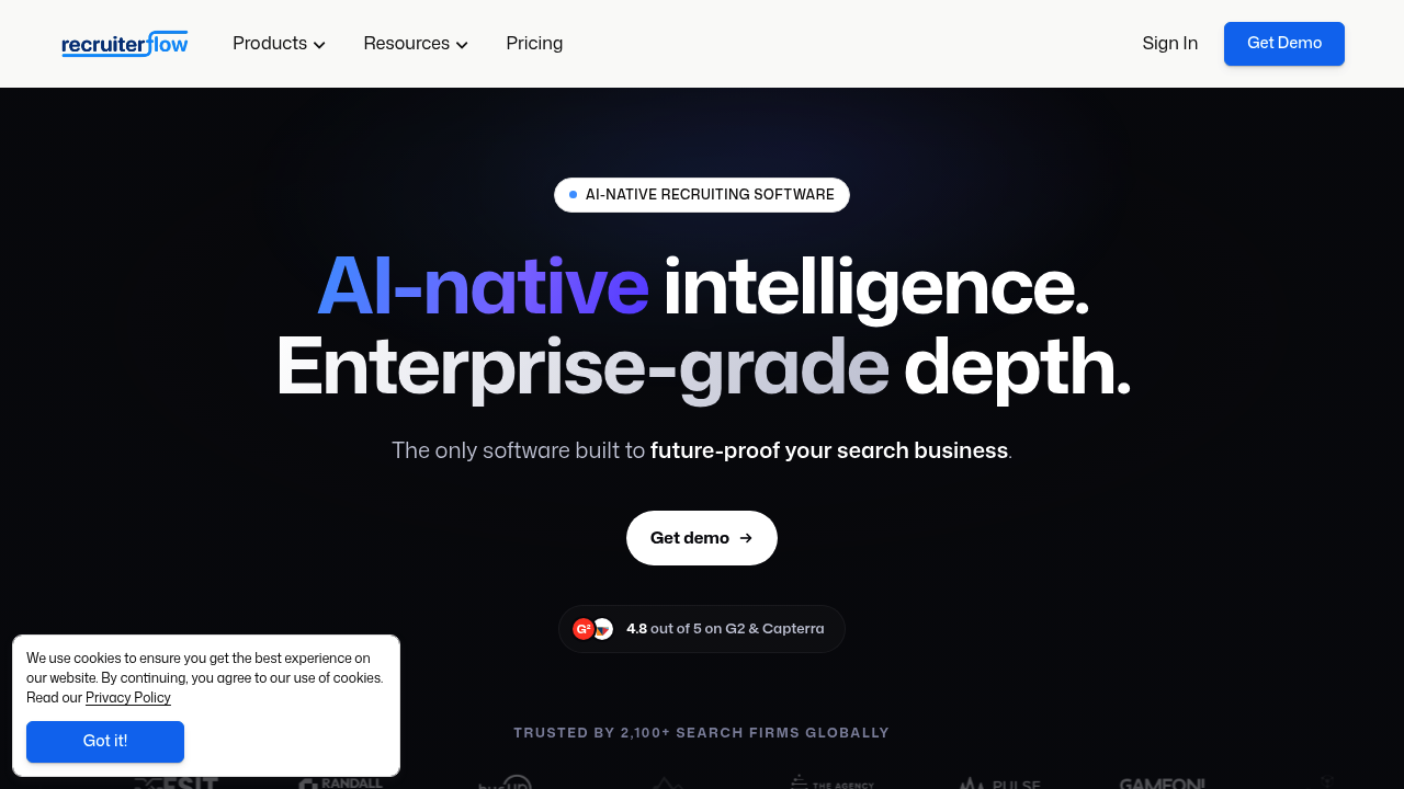 Recruiterflow screenshot