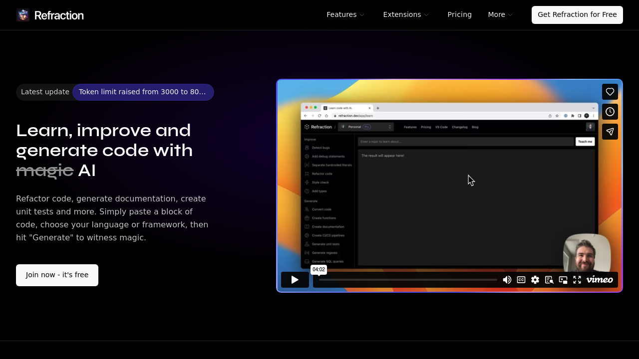 Refraction screenshot
