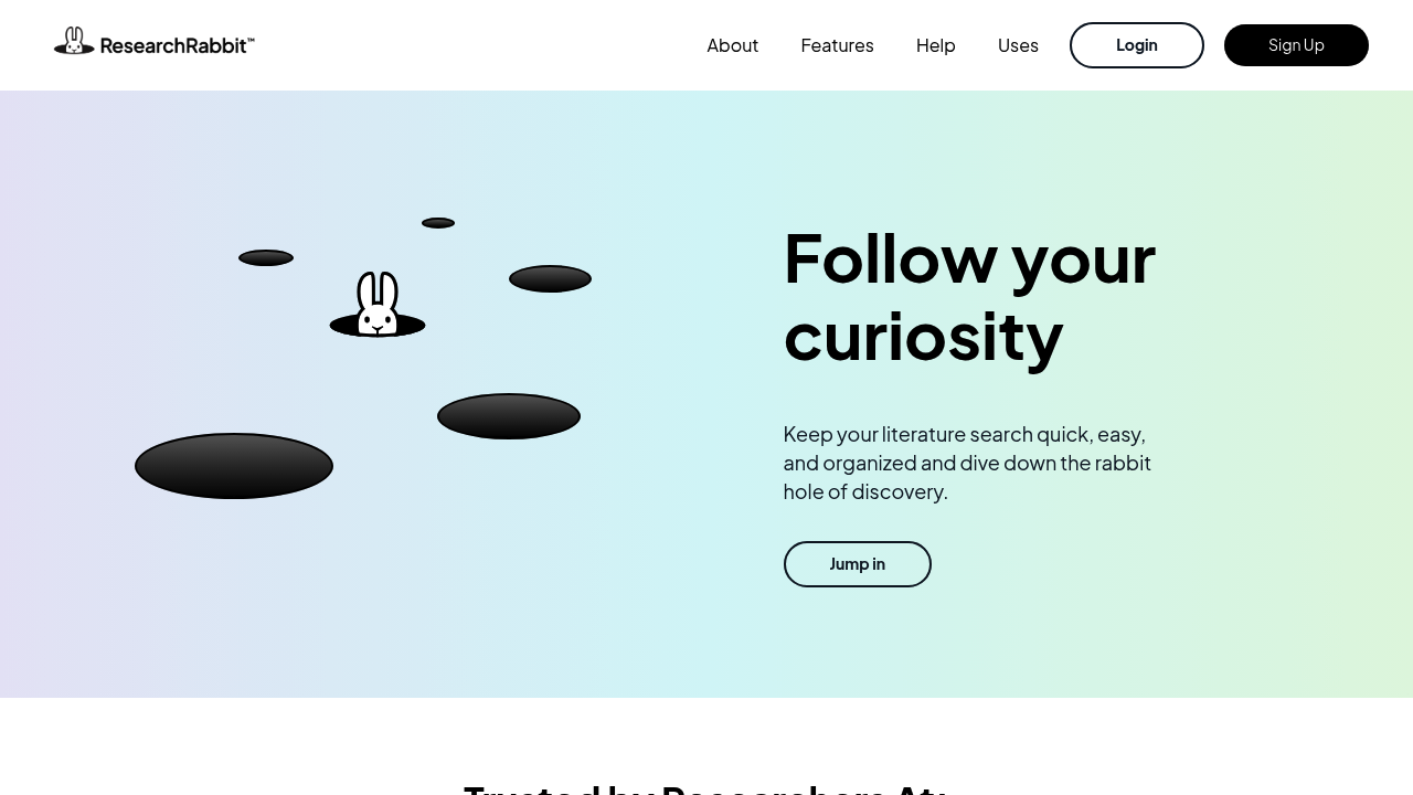 ResearchRabbit screenshot
