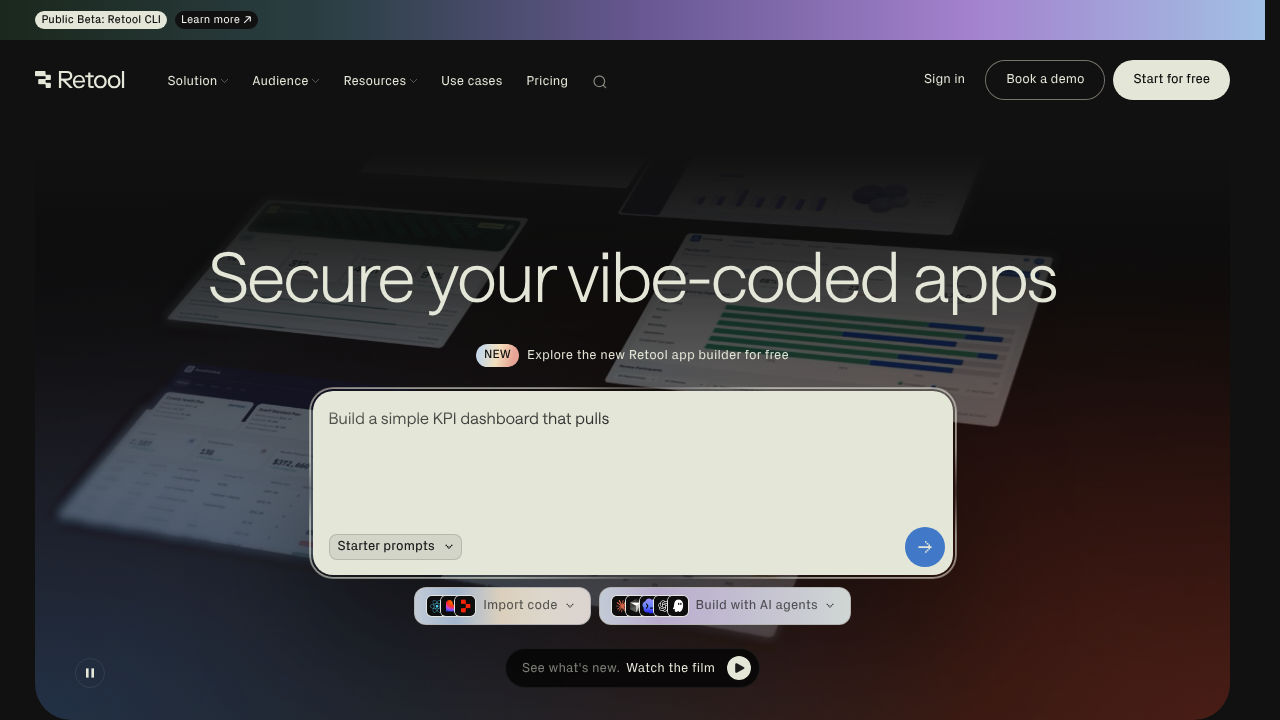 Retool screenshot