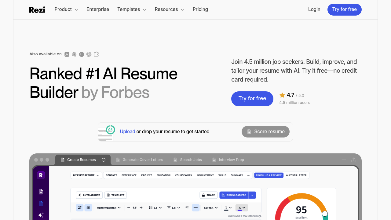 Rezi screenshot