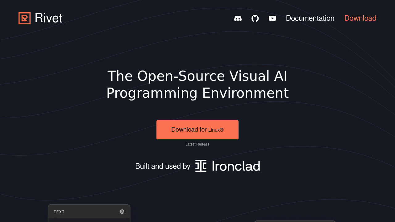Rivet screenshot