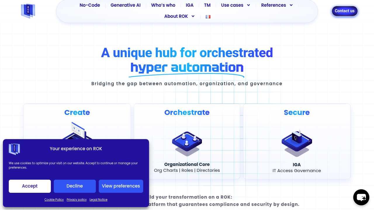ROK Solution screenshot