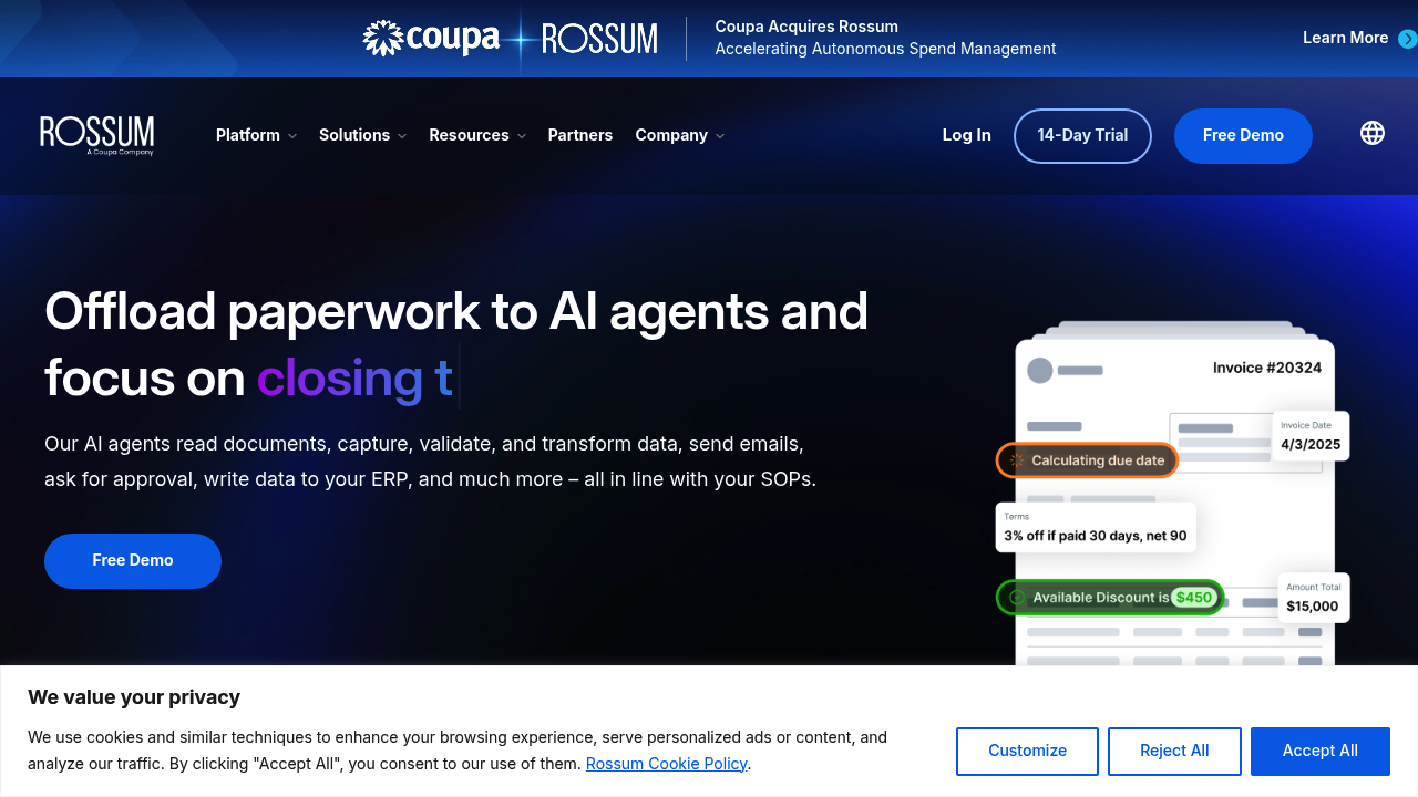 Rossum screenshot
