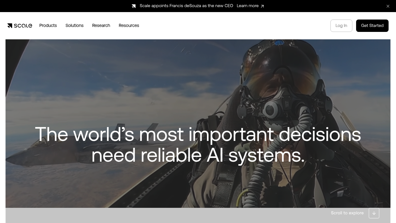 Scale AI screenshot