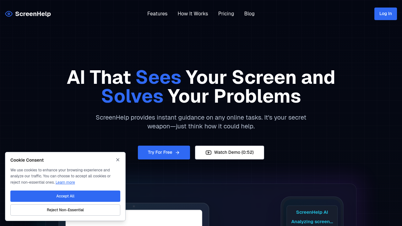 ScreenHelp screenshot