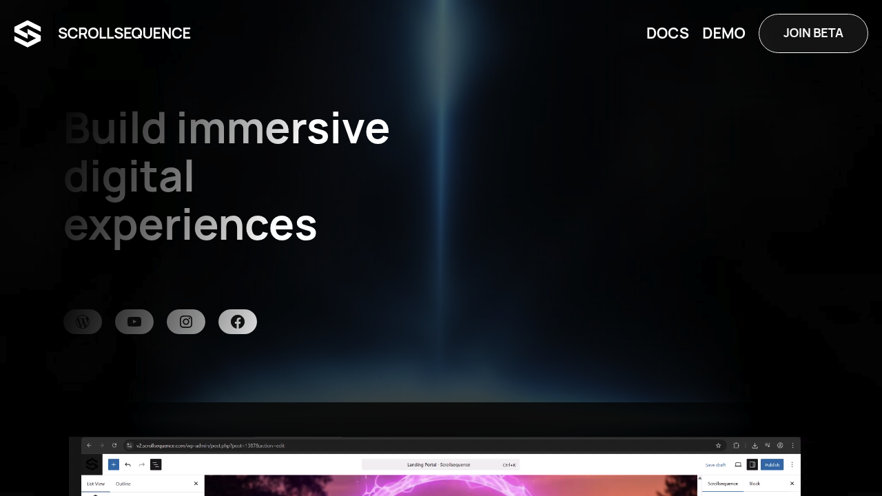 Scrollsequence screenshot