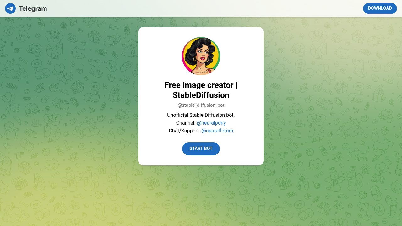 SD Telegram bot screenshot