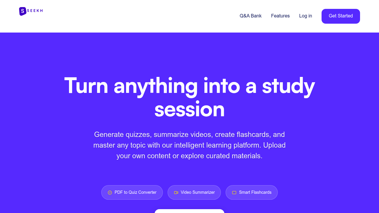 Seekh.co screenshot