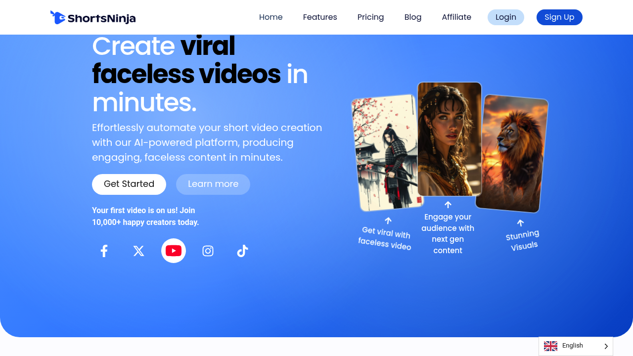 ShortsNinja screenshot