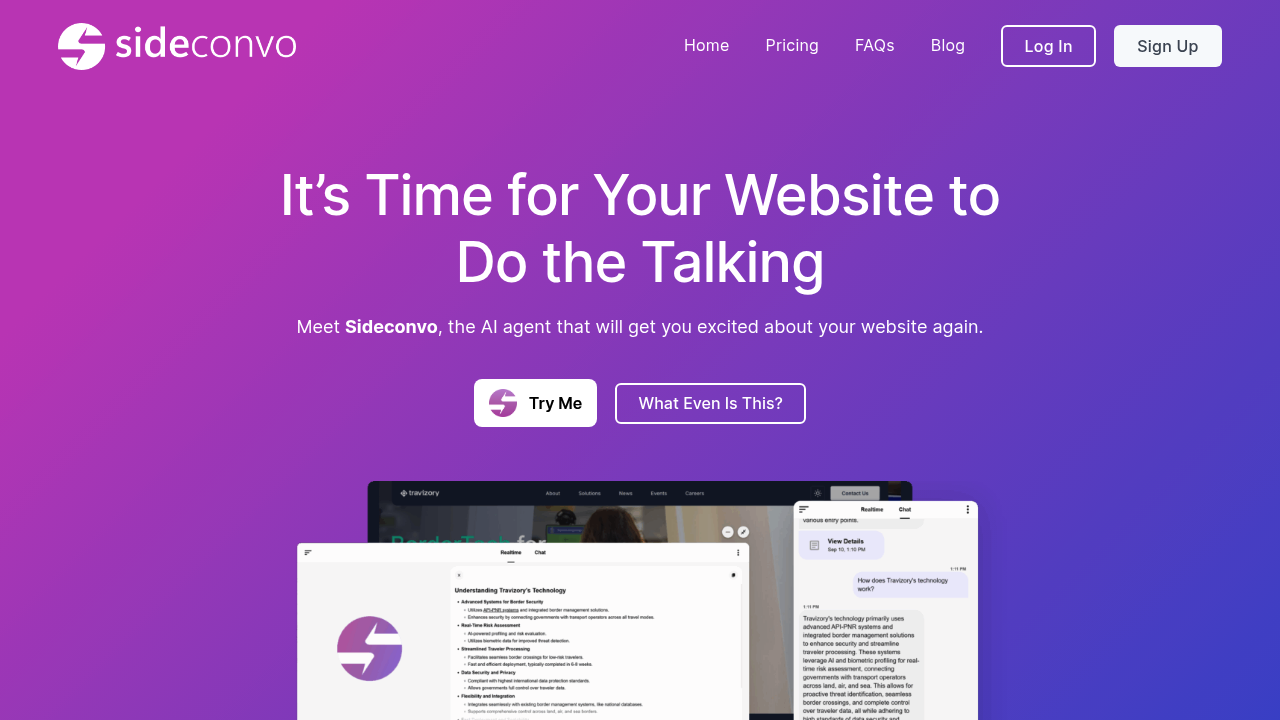 Sideconvo screenshot