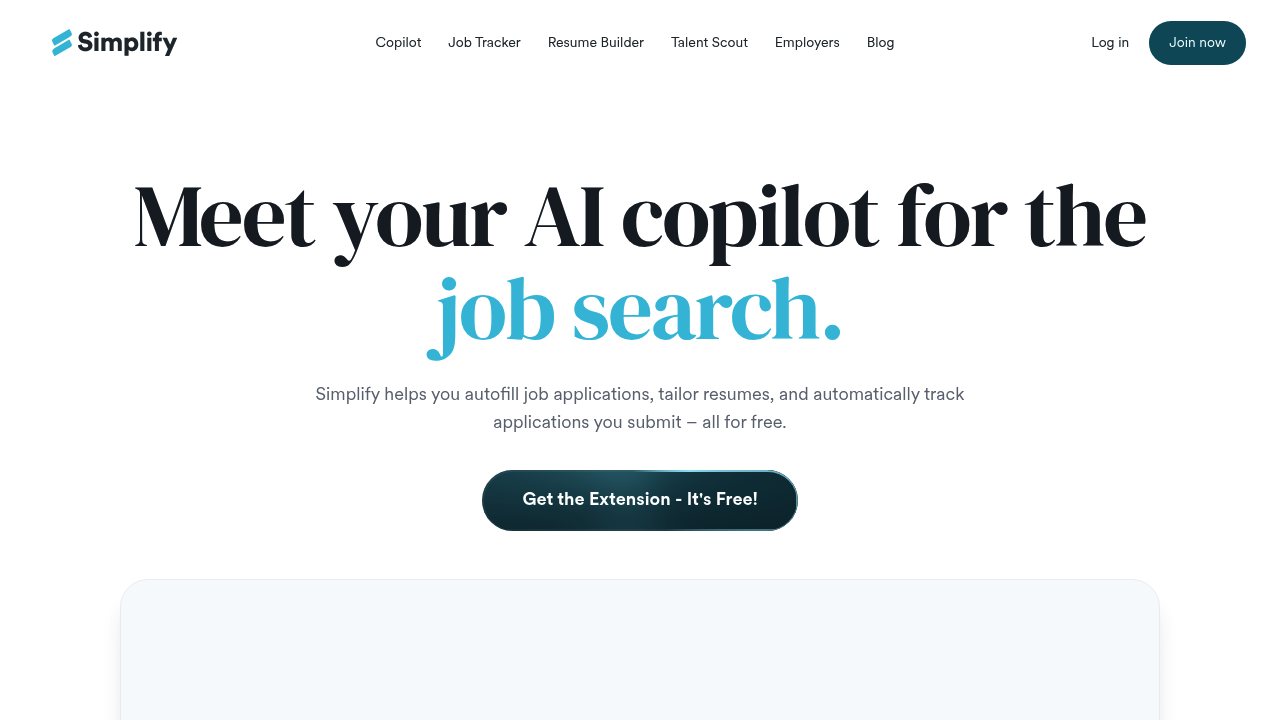Simplify Copilot screenshot