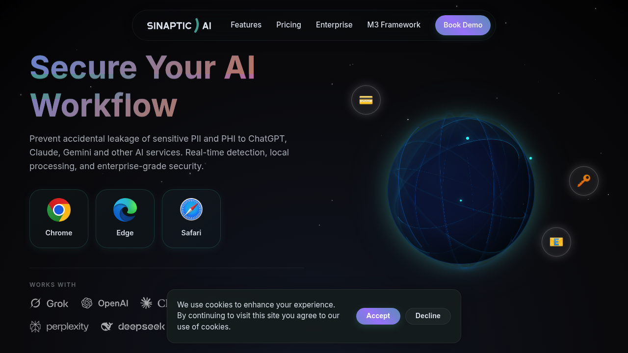 Sinaptic.AI screenshot