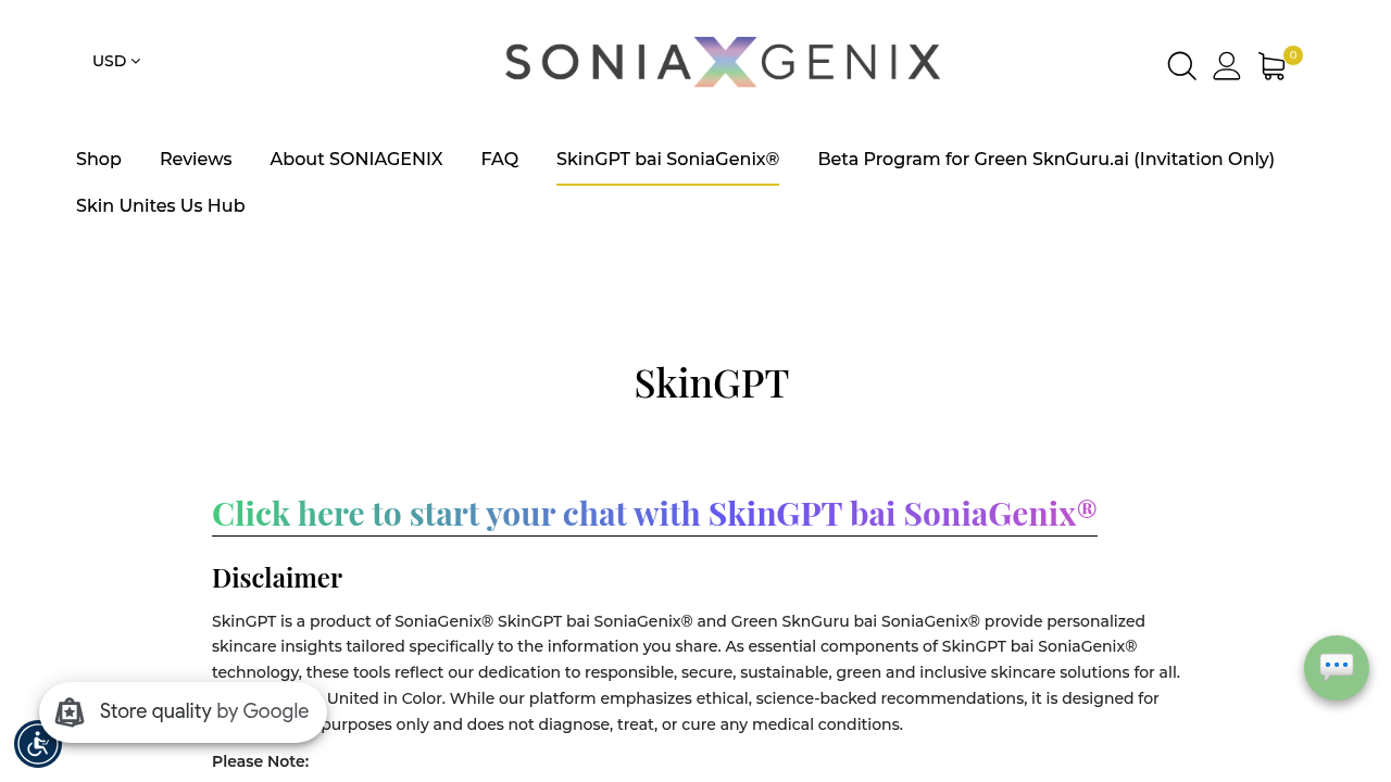 SkinGPT by SoniaGenix® screenshot