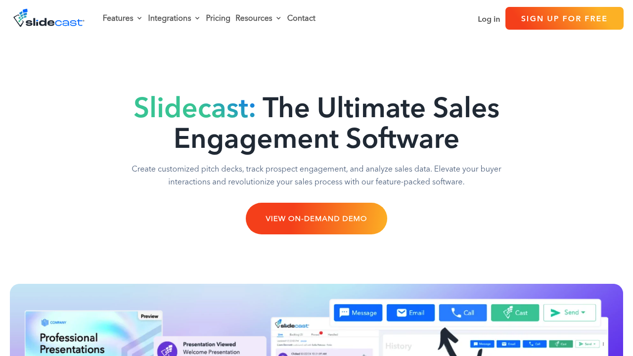 Slidecast screenshot