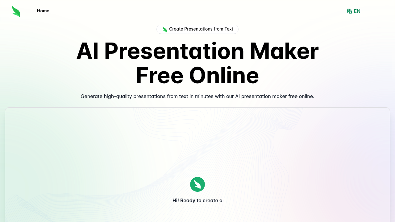 Slides Bot screenshot